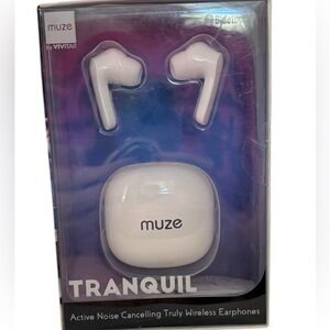 Muze Tranquil Active Noise Cancelling Wireless Earphones